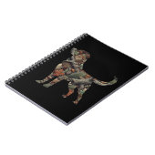 ラブラドールリトリエバースパイラルノート男性へ ノートブック (左側)