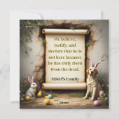 ラブラドールリトリエバードッグとメッセージ シーズンカード (裏面)