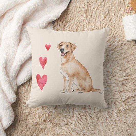 ラブラドールリトリエバードッグカスタマイズ可能なペット名 クッション (ブランケット)