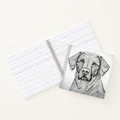 ラブラドールリトリエバーノートブック ノートブック (内部)