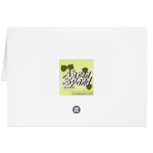 ラブラドールリトリエバーフォトGet Wellテンプレート (裏面横)