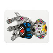 ラブラドールリトリエバーマグネット3"x4" マグネット (横)