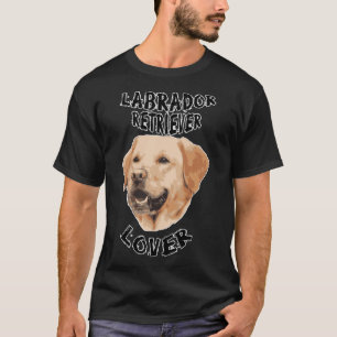ラブラドールリトリエバー恋人 Tシャツ