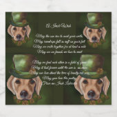 ラブラドールリトリエバー詩 スパークリングワインラベル (シングルラベル)