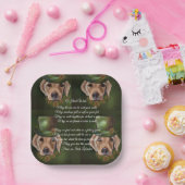 ラブラドールリトリエバー詩 ペーパープレート (パーティー)