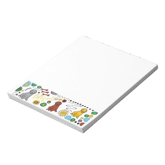 ラブラドールリトリバー付箋パッド ノートパッド (回転)