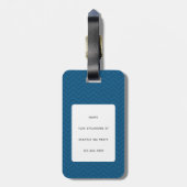 ラブラドールリトリバー荷物タグ ラゲッジタグ (裏面縦)