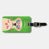 ラブラドールリトリバー荷物タグ ラゲッジタグ (正面横)