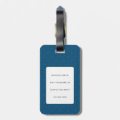 ラブラドールリトリバー荷物タグ ラゲッジタグ (裏面縦)