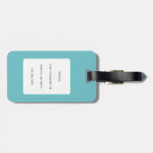 ラブラドールリトリバー荷物タグ ラゲッジタグ (裏面横)