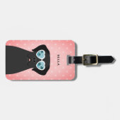 ラブラドールリトリバー荷物タグ ラゲッジタグ (正面横)