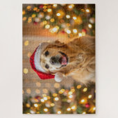 ラブラドールリトリバー、イエロー・ラブラドール・レトリーバージグソーパズル ジグソーパズル (縦)