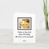 ラブラドールリトリーブウェルカード カード (裏面)