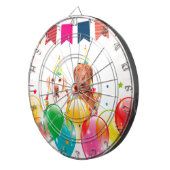 ラブラドールリトリーブドッグバルーン誕生日 ダーツボード (正面右)