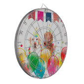 ラブラドールリトリーブドッグバルーン誕生日 ダーツボード (正面左)