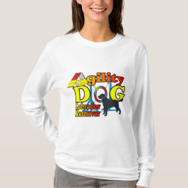 ラブラドールレトリエバーアジリティシャツギフト Tシャツ