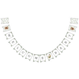 ラブラドールレトリエバーグリーンベイビーシャワーパピー バンティングフラッグ