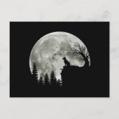 ラブラドールレトリエバースタンドオンマウンテンハロウィーン ポストカード (正面)