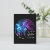 ラブラドールレトリエバースーサイド認識度ペットラバーズFa ポストカード (スタンド正面)