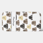 ラブラドールレトリエバードッグパーソナライズされた Case-Mate iPhoneケース (裏面 (横))