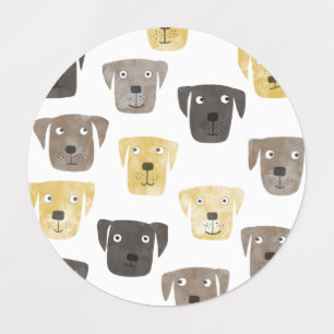 ラブラドールレトリエバードッグ ラベル