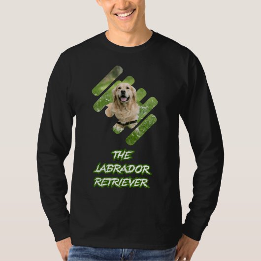 ラブラドールレトリエバードッグ Tシャツ (正面)