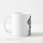 ラブラドールレトリエバーマグ コーヒーマグカップ (左)