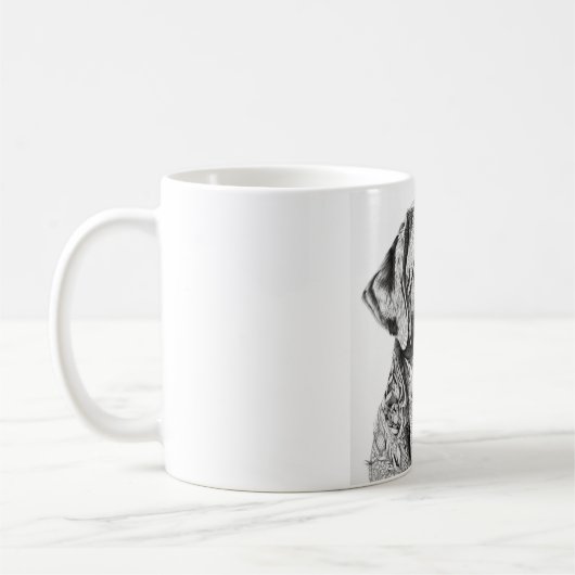 ラブラドールレトリエバーマグ コーヒーマグカップ (左)