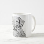 ラブラドールレトリエバーマグ コーヒーマグカップ (正面右)