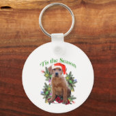 ラブラドールレトリエバーTis キーホルダー (裏面)