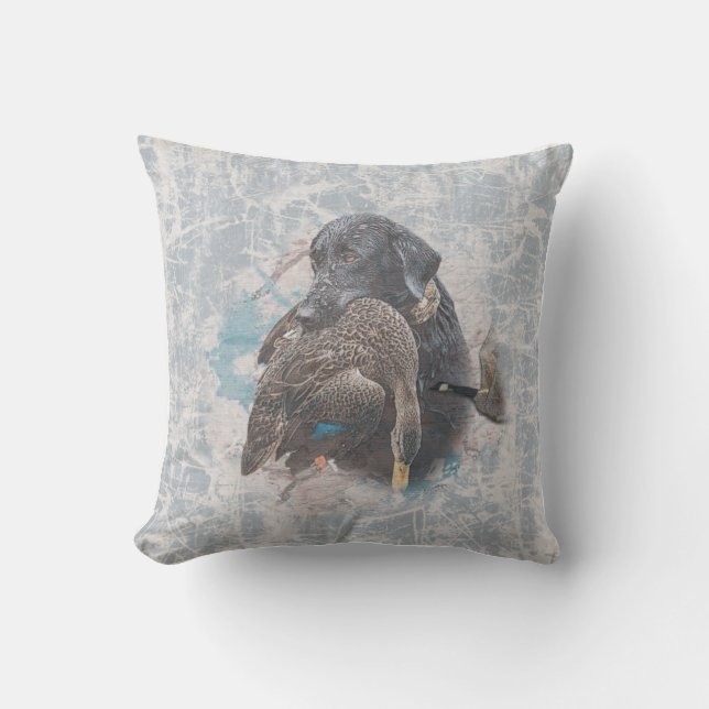 ラブラドールレトリエータトートバッグ金属オーナメントタペスト アウトドアクッション (正面)