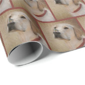 ラブラドールレトリバーと蝶の鼻 ラッピングペーパー (ロールコーナー)