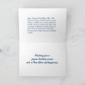 ラブラドールレトリバーオンザビーチクリスマスカード シーズンカード (内部)