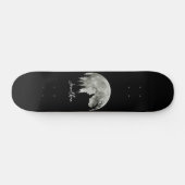 ラブラドールレトリバーオンマウンテンハロウィーン スケートボード (横)