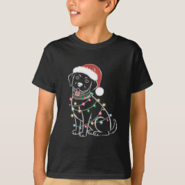 ラブラドールレトリバークリスマス Tシャツ