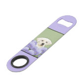 ラブラドールレトリバーパピー絵画ズオリジナルドッグアート スピード栓抜き (裏面アングル)