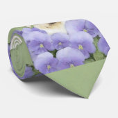 ラブラドールレトリバーパピー絵画ズオリジナルドッグアート ネクタイ (ロール)