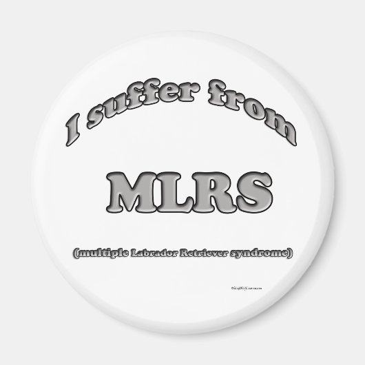 ラブラドールレトリバー症候群 – マグネット (正面)