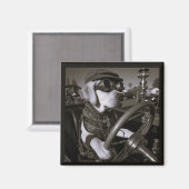 ラブラドールレトリバー磁石 マグネット (正面/裏面)