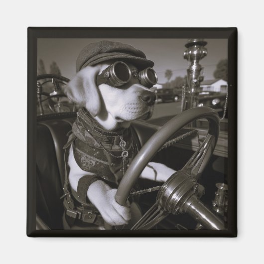 ラブラドールレトリバー磁石 マグネット (正面)