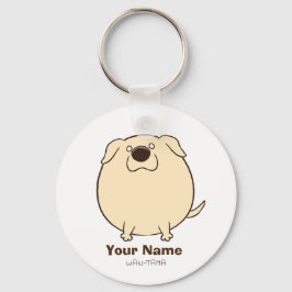 ラブラドールレトリバー "ラブたま(クリーム)" キーホルダー