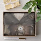 ラブラドールレトリバーinステームパンクスタイルデコページ 薄葉紙 (ギフト)