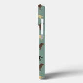 ラブラドールレトリーバードッグシルエットパターンラボ Case-Mate iPhoneケース (裏面 / 左)