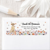 ラブラドールレトリーバー（眼鏡付き） ラベル (インサイチュ)