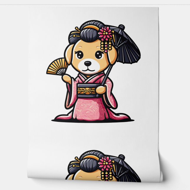 ラブラドールレトリーブドッグ着物 壁紙 (ほどく)