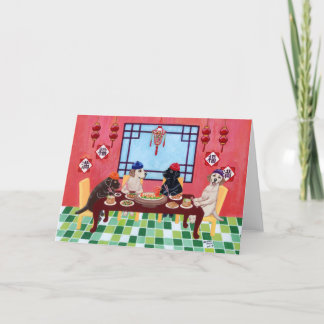 ラブラドールレ中国のストラン カード