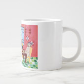 ラブラドールレ中国のストラン ジャンボコーヒーマグカップ (右)