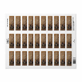 ラブラドール住所 シール、ダック狩りアドレス ラベル (フルシート)