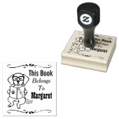 ラブラドール子犬の所属先，ライブラリ，ブック名 ラバースタンプ (押印)