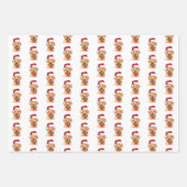 ラブラドール子犬品種 ラッピングペーパーシート (正面3)